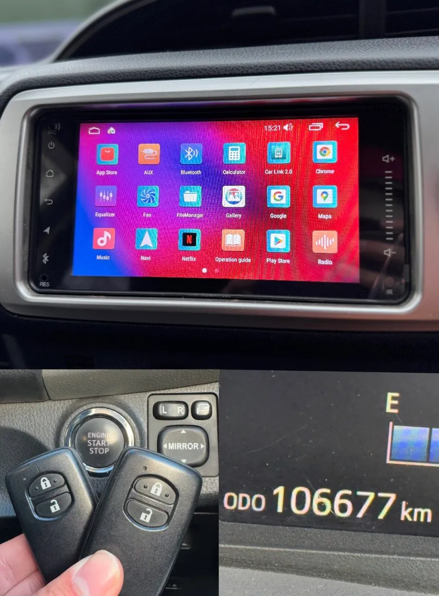 2015 TOYOTA VITZ. LOW MILEAGE. AUTO 1.3L - NEW NCT - Image 4