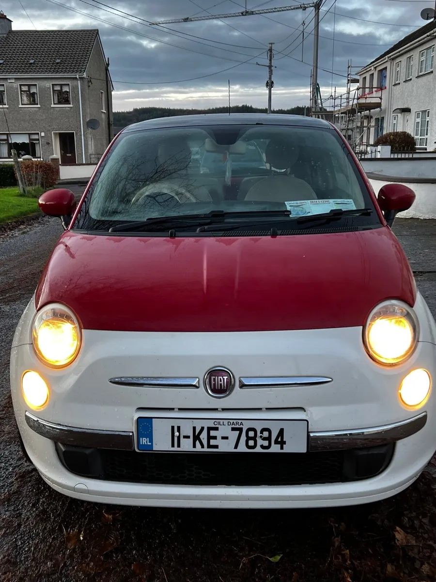 Fiat 500 2011 - Low Mileage, Valid NCT & TAX - Image 1