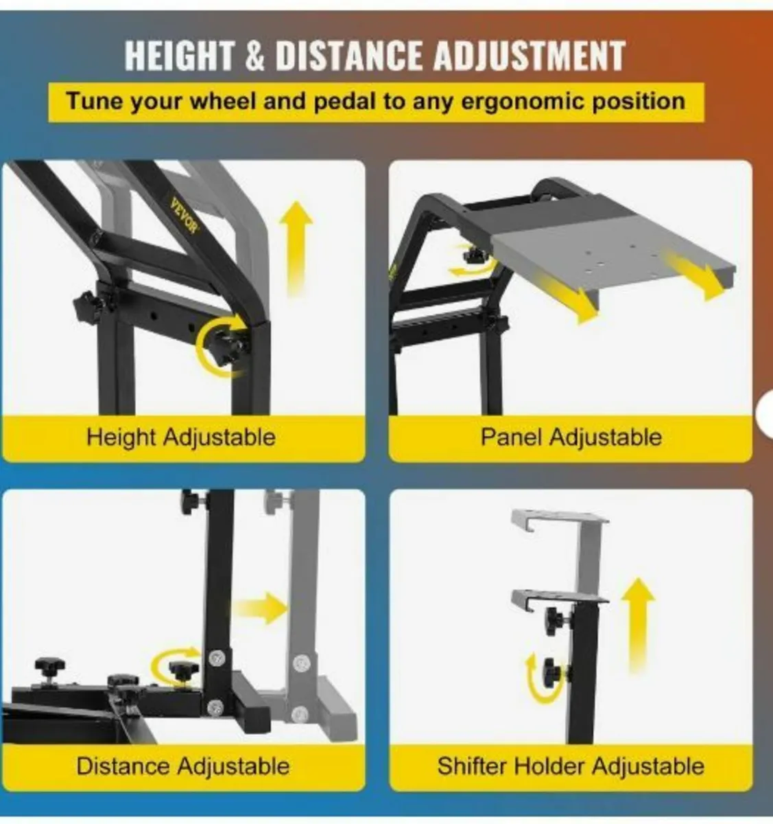G29, G27 and G25 Racing Simulator Steering Wheel - Image 2