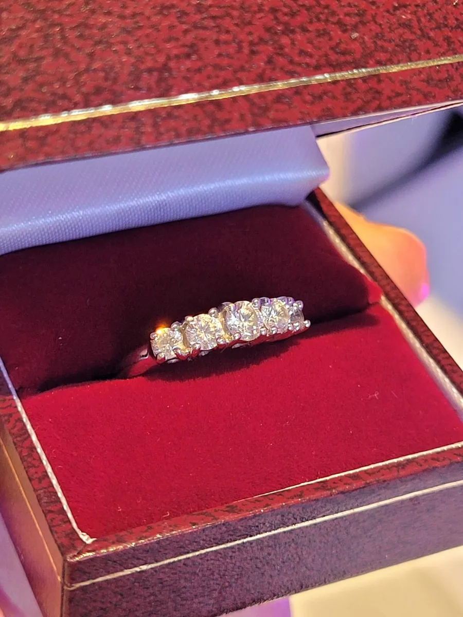 white gold ring - Image 4