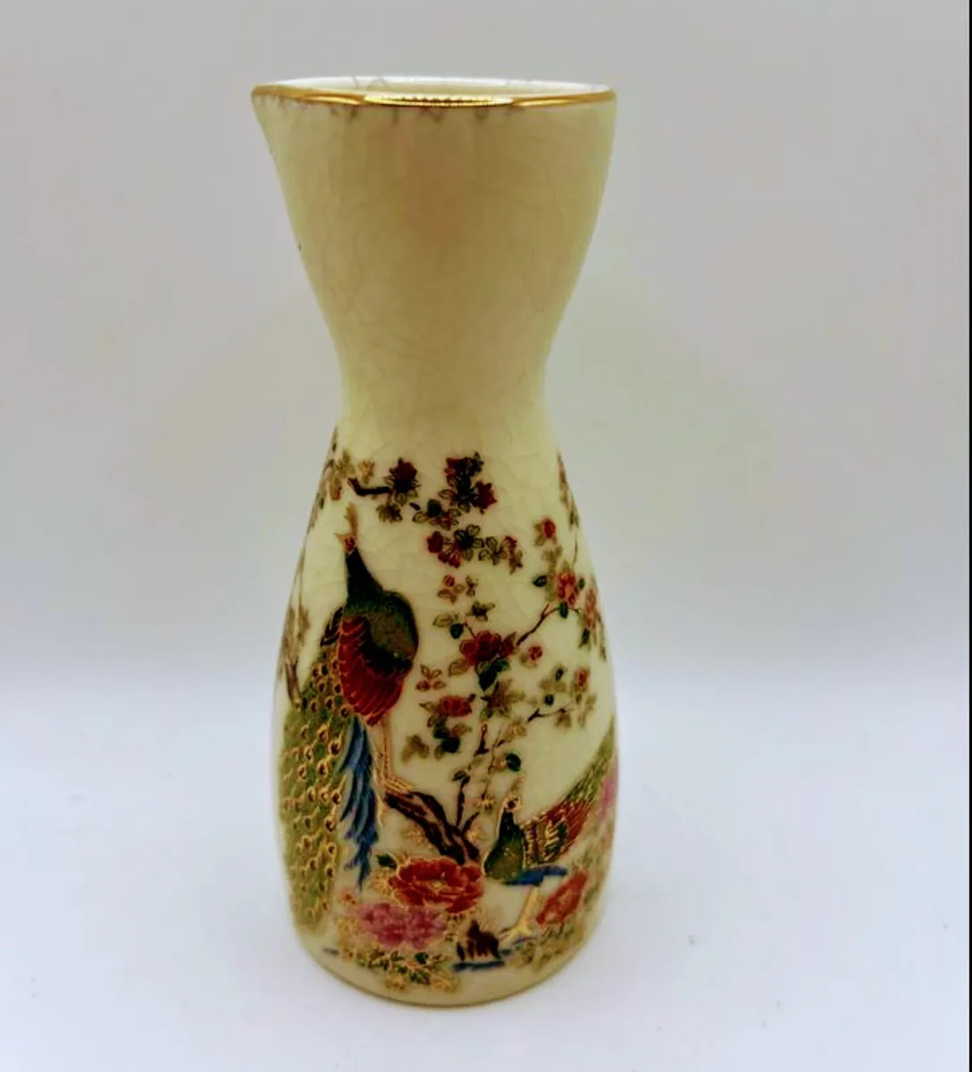Vintage Japanese Hand Painted Pitcher - Image 1