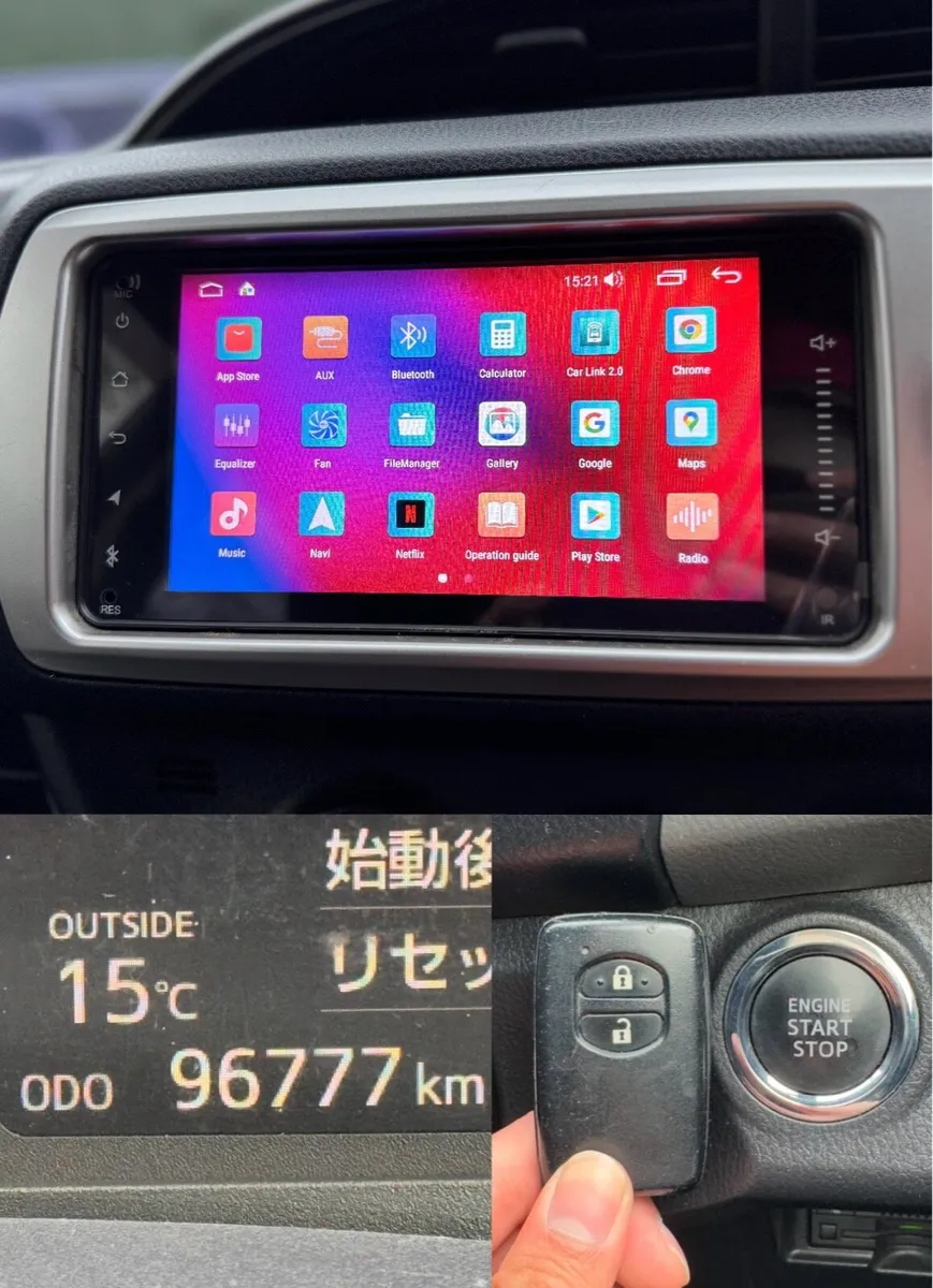 2015 TOYOTA VITZ. LOW MILEAGE. AUTO 1.3L. NEW NCT - Image 4