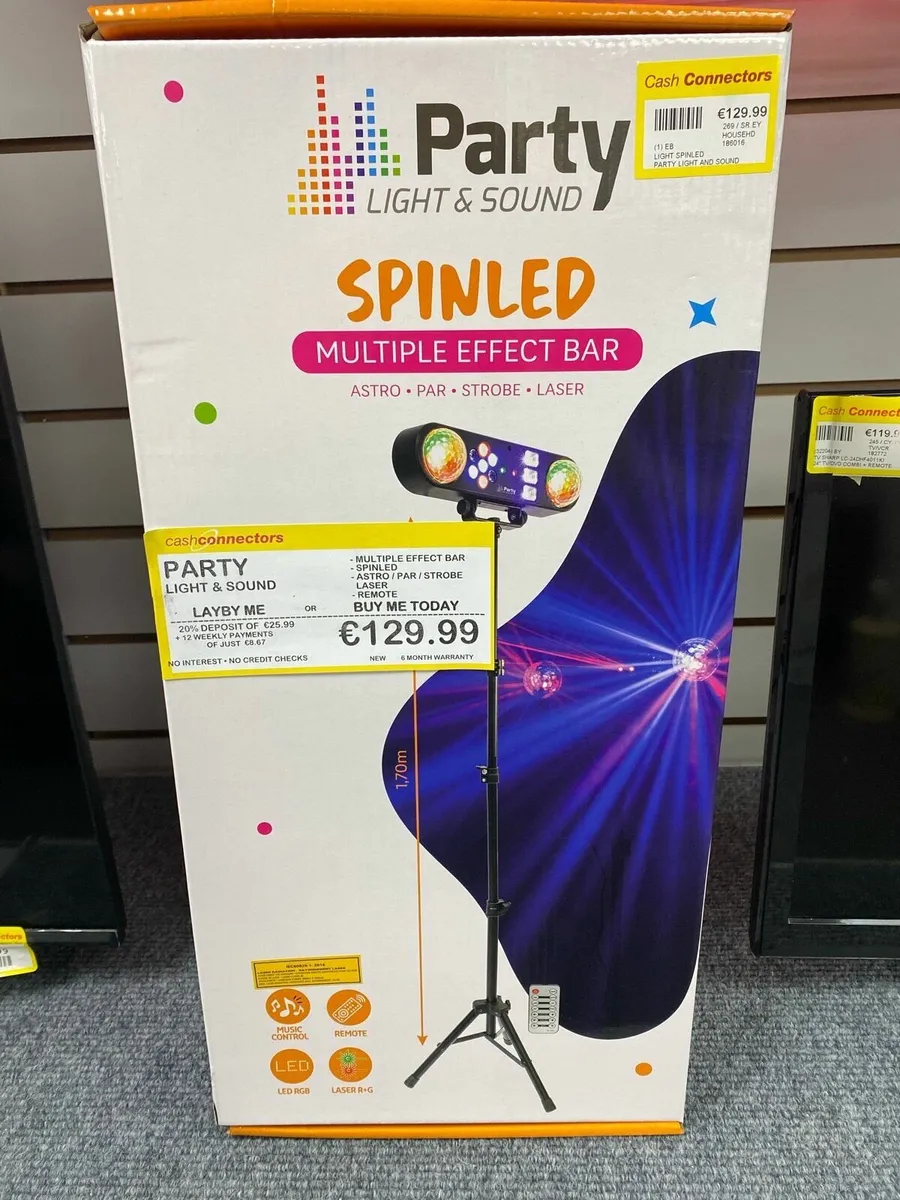 Multi FX Light Bar SpinLED Laser Strobe NEW - Image 2