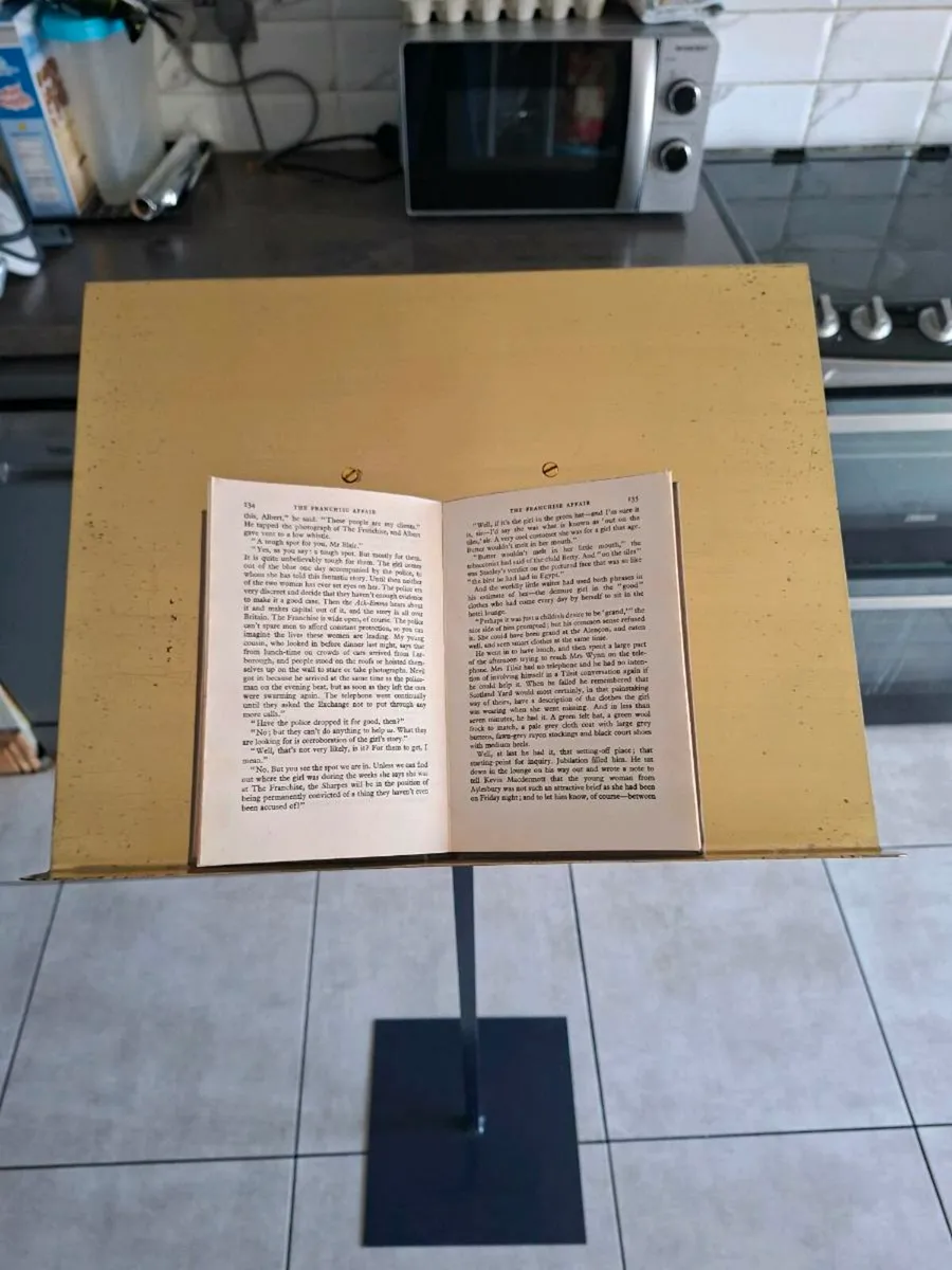 Brass Church Alter Bible/Music stand - Image 1