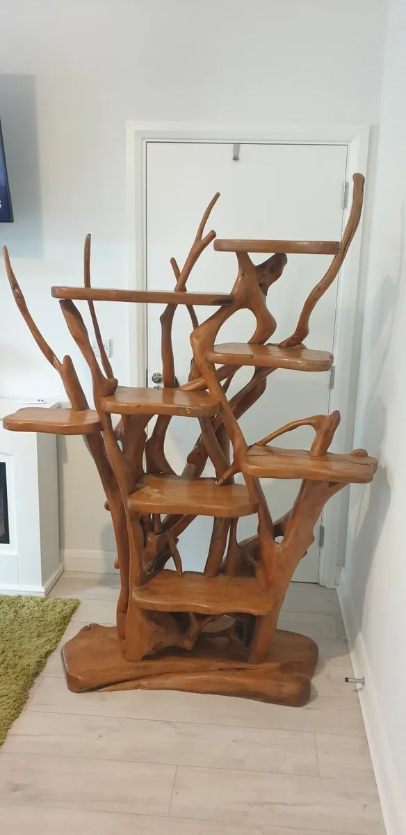 Unique Molave Solid Wood Display Unit - Image 2