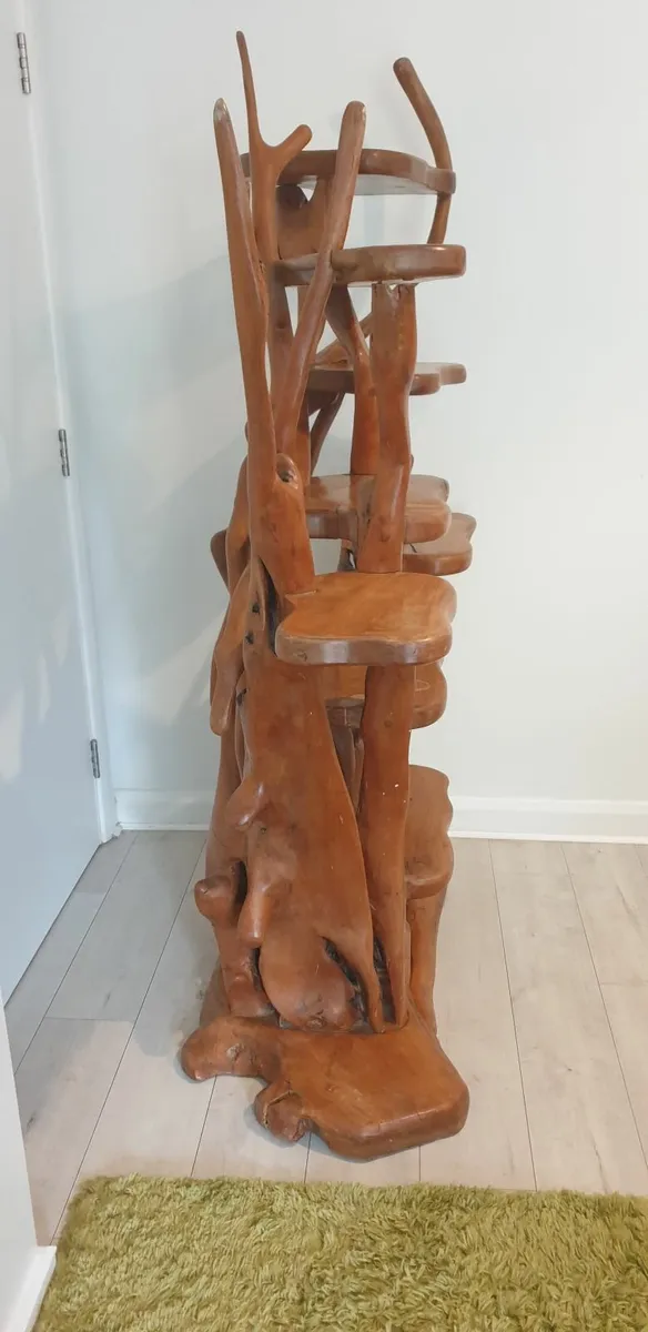 Unique Molave Solid Wood Display Unit - Image 3