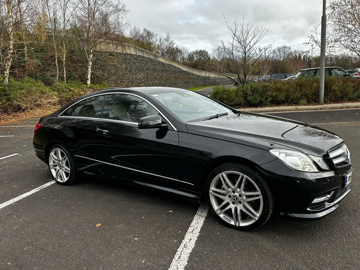 131 Mercedes E350 Coupe Sport New NCT Mint - Image 1