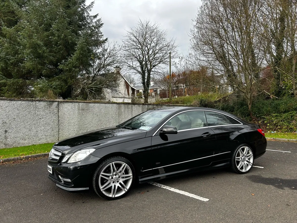 131 Mercedes E350 Coupe Sport New NCT Mint - Image 2