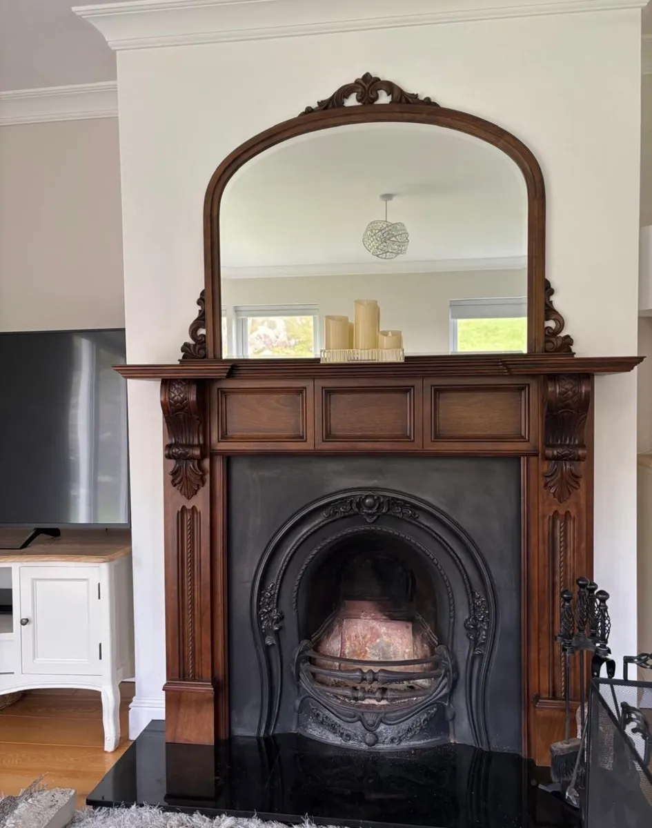 Fireplace and surround