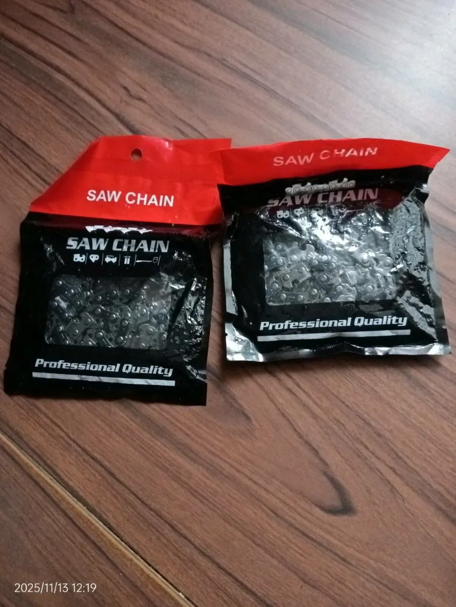 Two Chainsaw chains - Image 1