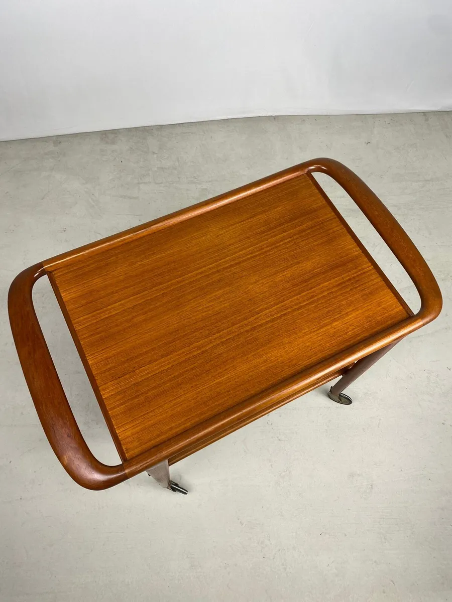 Rare Mid Century Neil’s Møller Drinks Trolley - Image 4