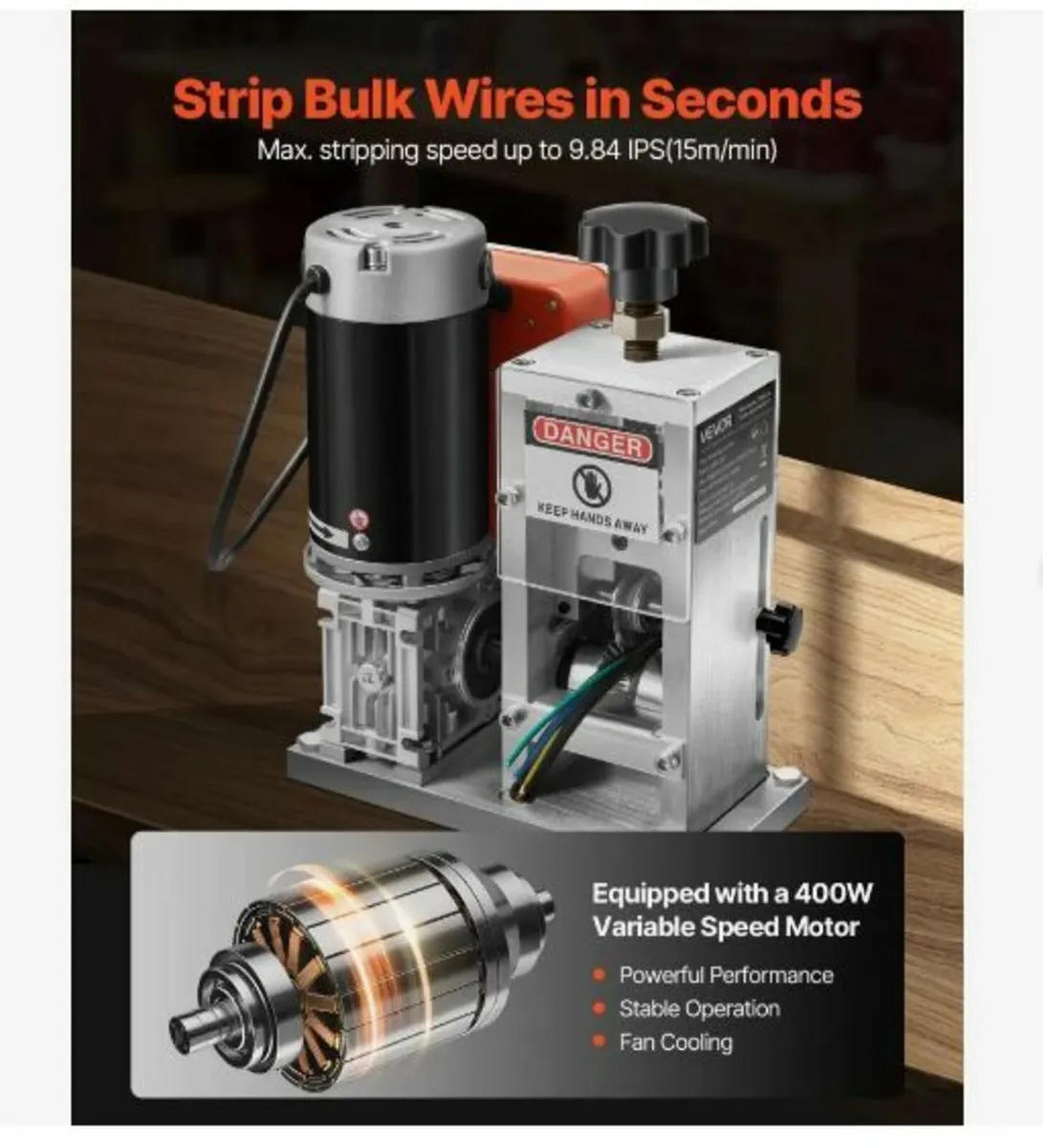 Electric Automatic Wire Stripper Stripping Machine - Image 2