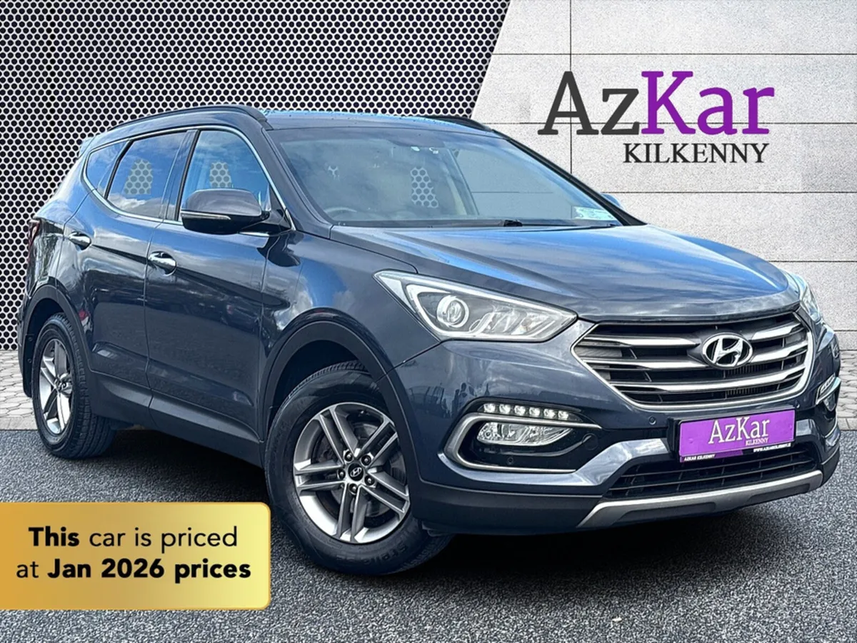 Hyundai Santa Fe 2017 EXECUTIVE 7 SEATER 4WD €88 P - Image 1