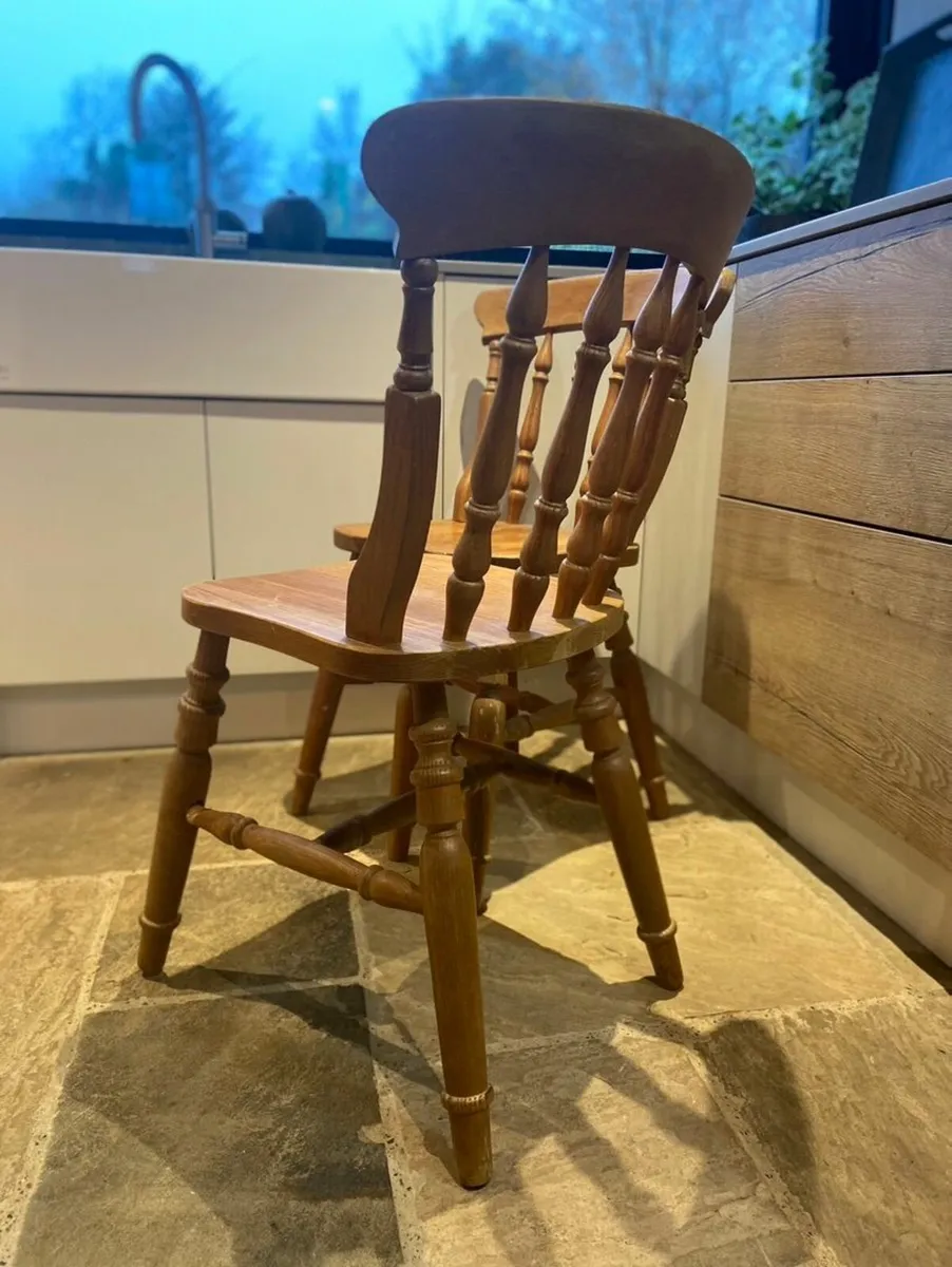 farmhouse kitchen chairs - Image 2