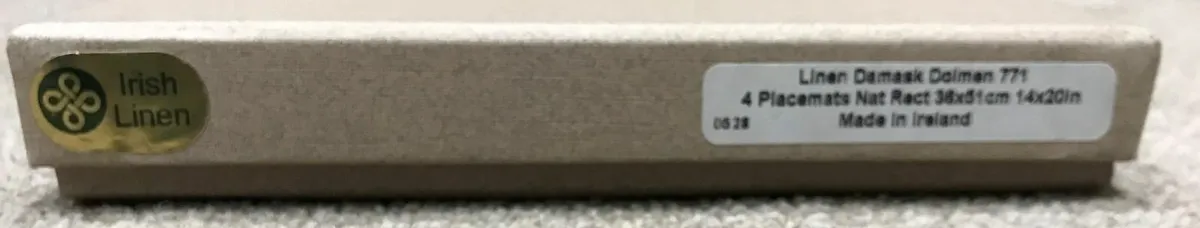 The Dolmen Collection: 4 Irish Linen Placemats NEW - Image 2