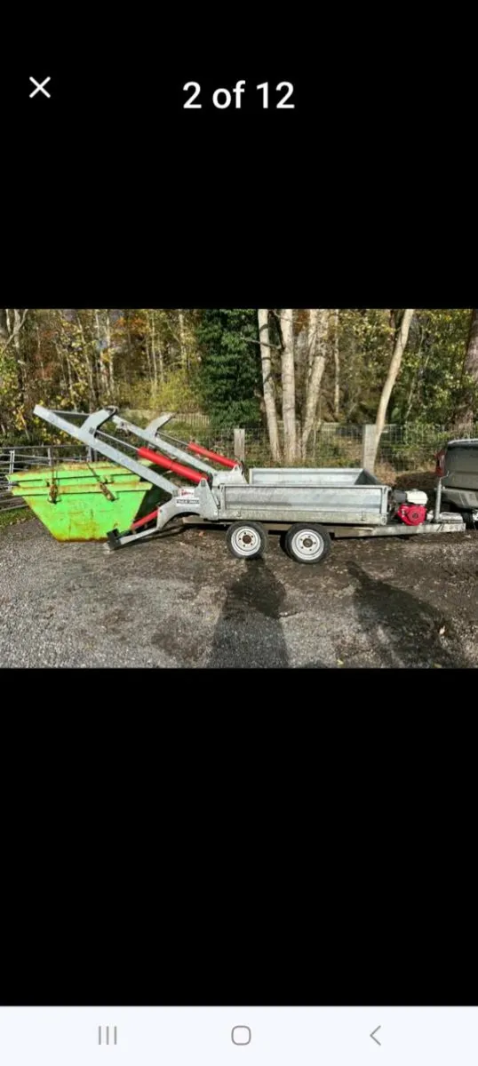 Tow behind skip trailer - Image 2