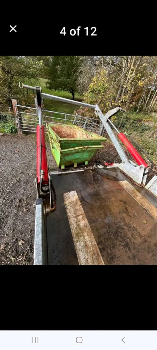 Tow behind skip trailer - Image 4