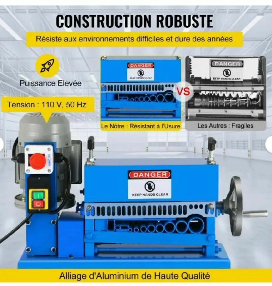 1.5-38MM Automatic Wire Stripping Machine 370W - Image 3
