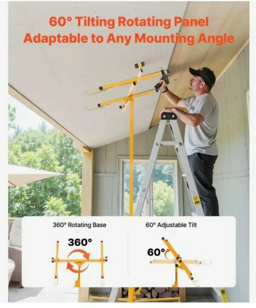 3353mm Drywall Lift, Heavy-Duty 68 kg - Image 2