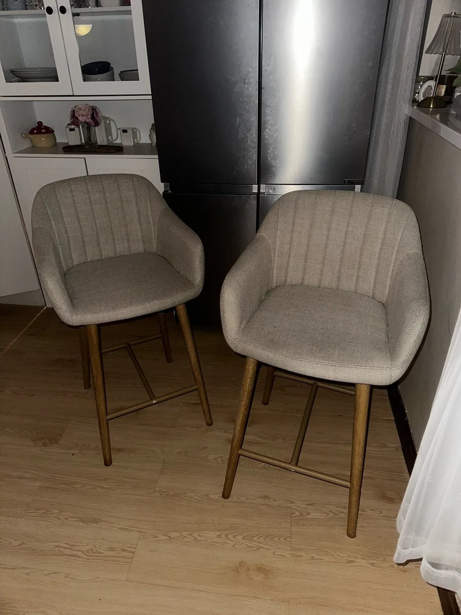 Kitchen Island Stools / Chairs (Cream) - Image 1