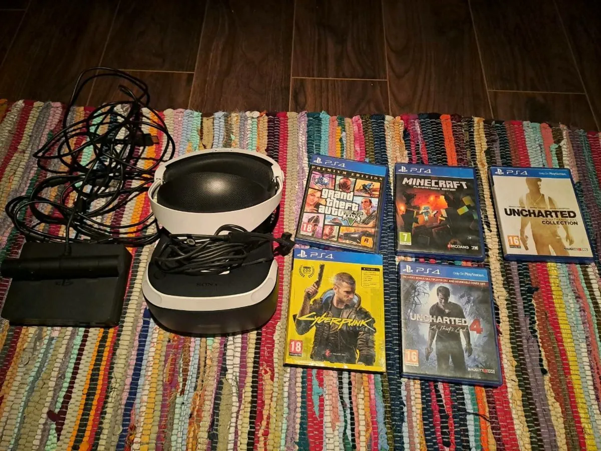 Playstation VR head set and game bundle - Image 2