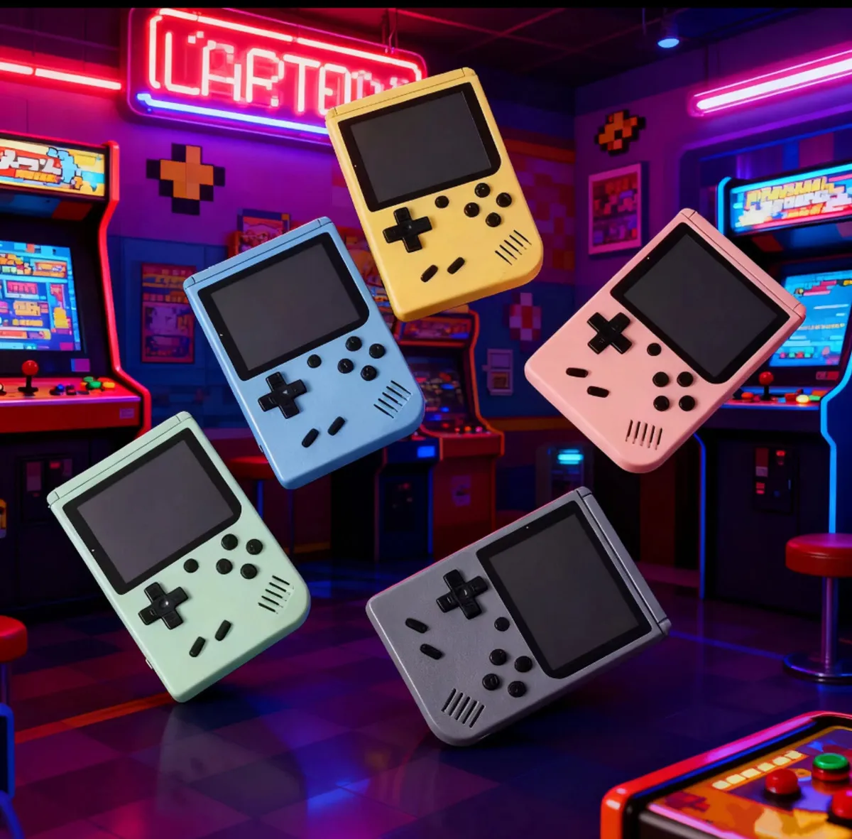 500 Classic Games Console Handheld Retro NEW - Image 2