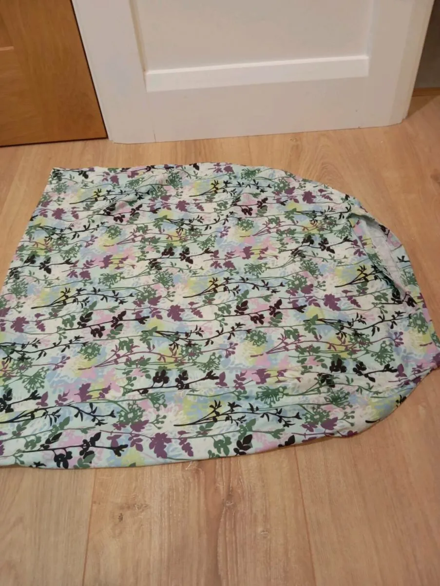 Material cover for a car seat