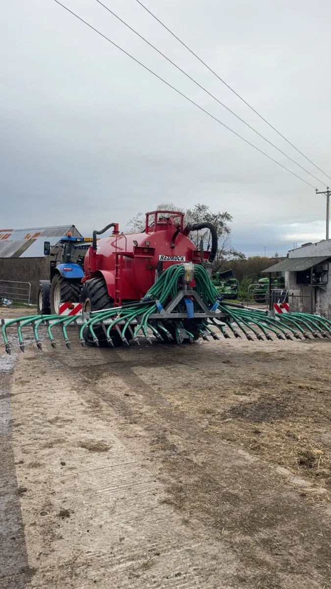 Redrock 2000 gallon slurry tanker ground drive - Image 1