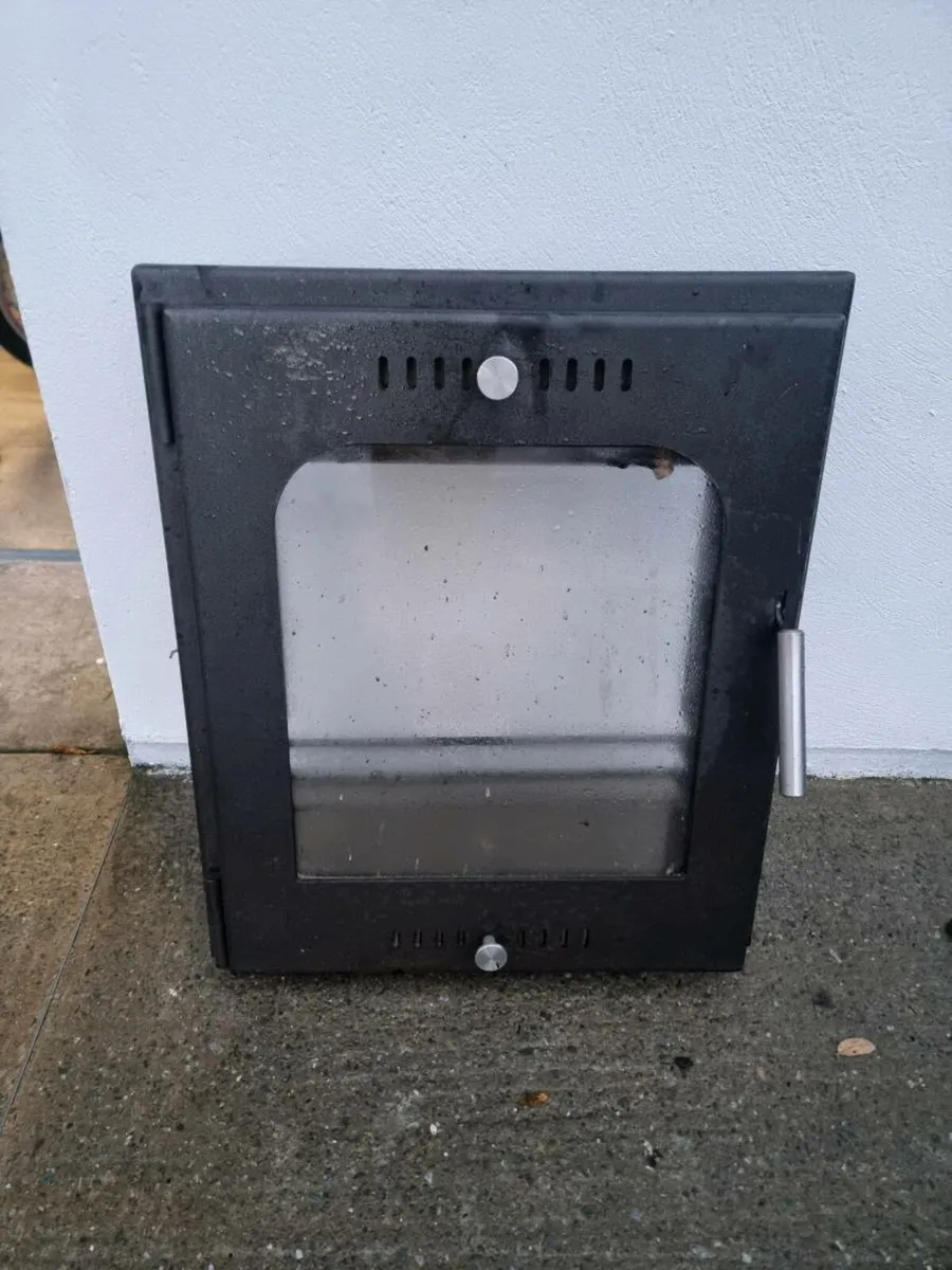 Open fire stove door 60mm x 500mm overall size - Image 1