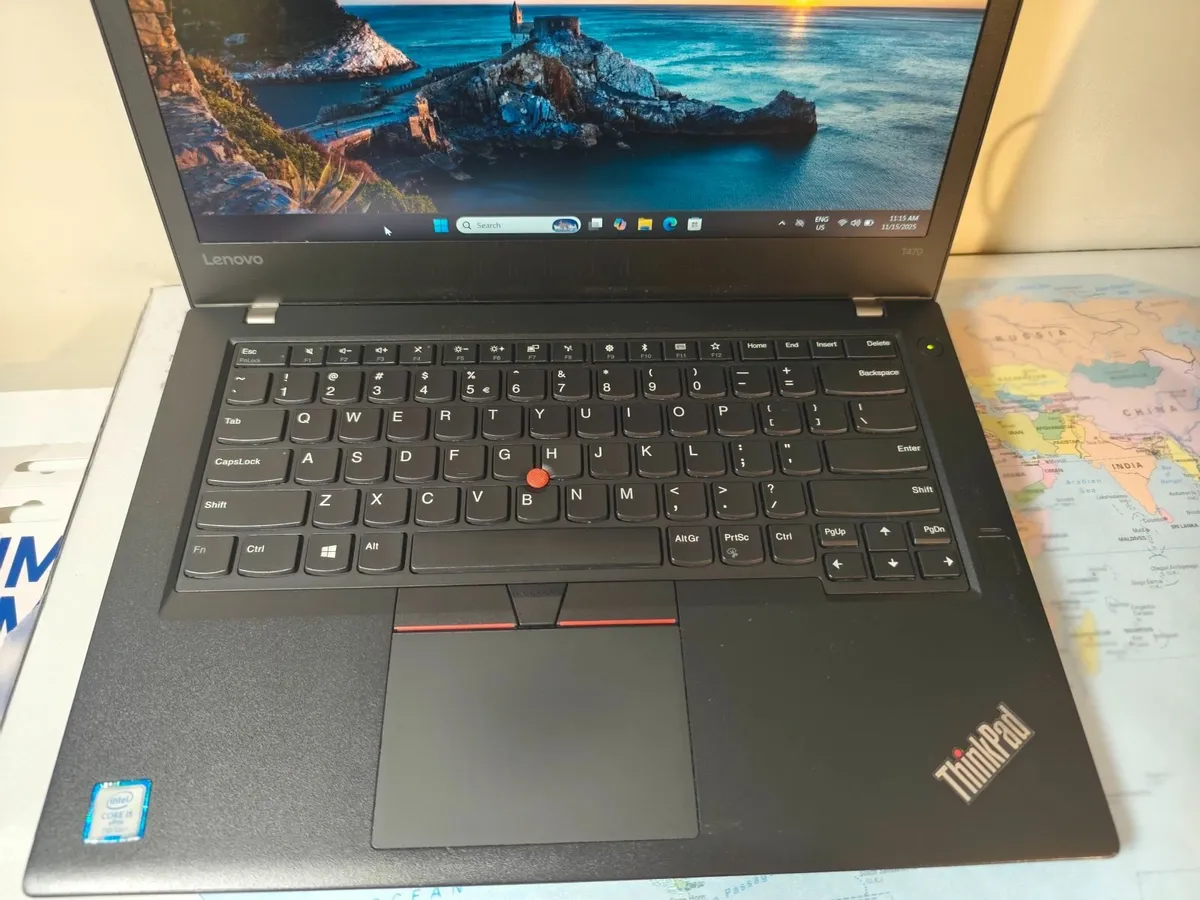 Lenovo ThinkPad T470 i5 7th gen 8/256GB SSD Laptop - Image 1