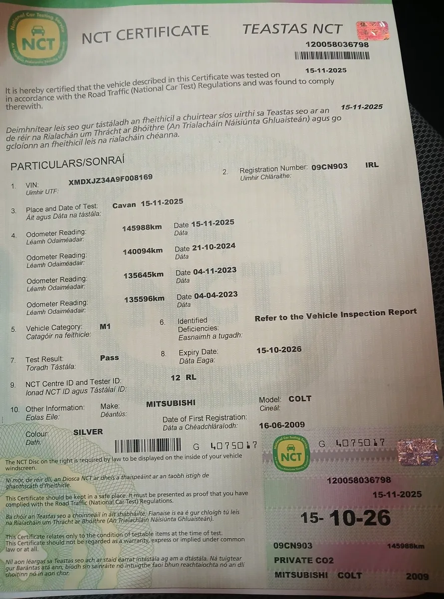 Mitsubishi Colt 2009 Automatic - Image 2