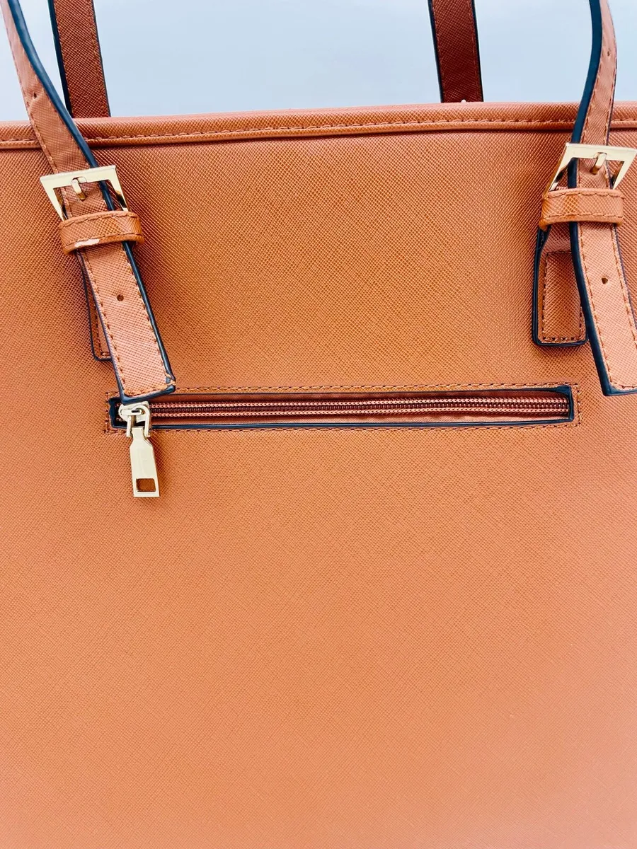 Michael Kors Brown Leather Handbag - Image 3