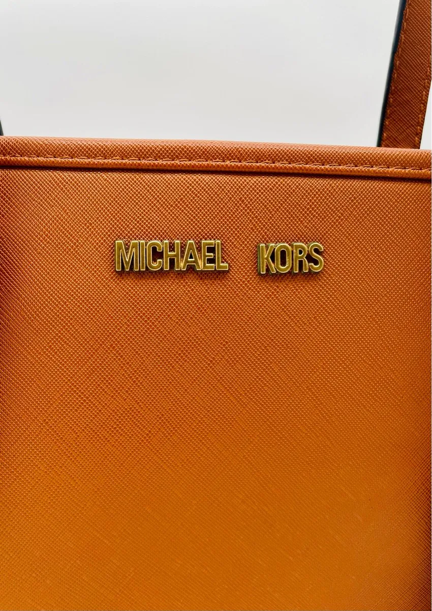 Michael Kors Brown Leather Handbag - Image 4