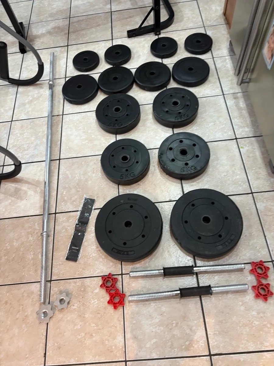 WEIGHT BENCH + LEF DEVELOPER, AB SYSTEM, WEIGHTS!! - Image 2