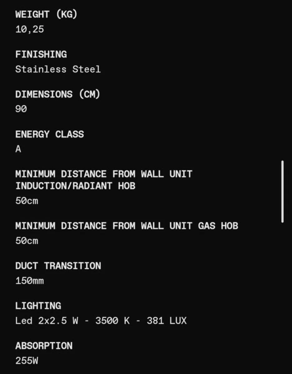 Extractor fan / Cooker hood - Image 3