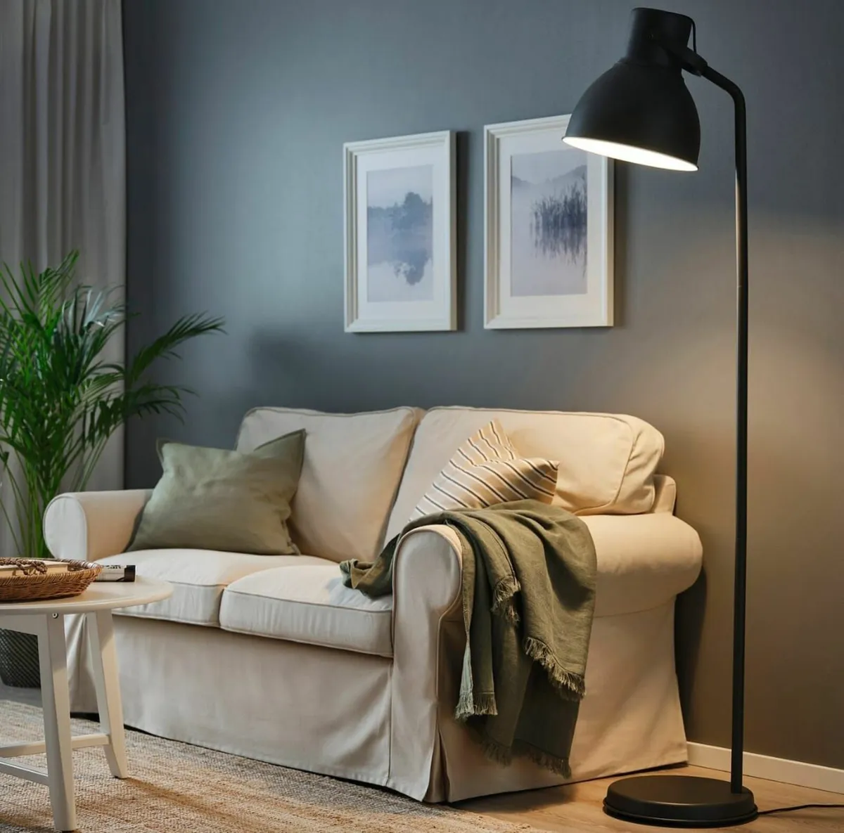Floor lamp dark grey - Image 2