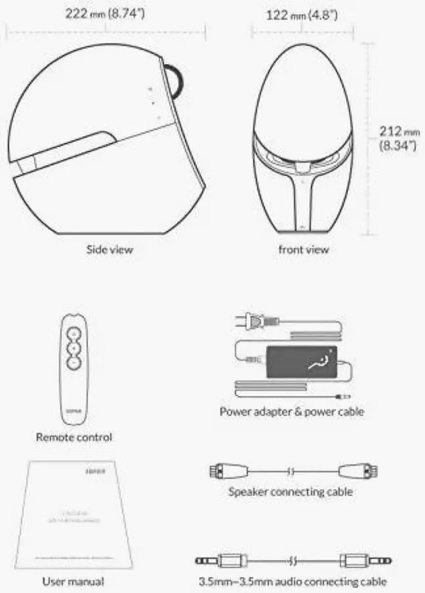 Edifier  LUNA Active Bluetooth Speaker System - Image 3