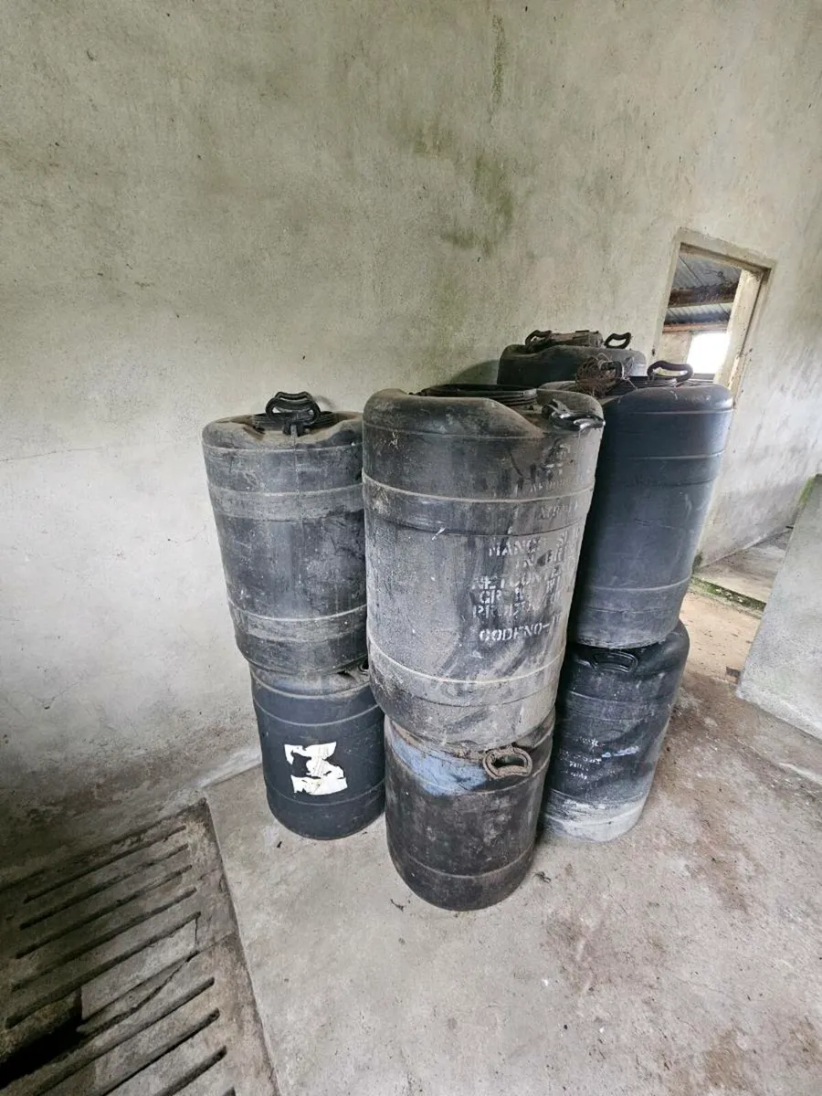 Plastic Storage Barrels - Image 2