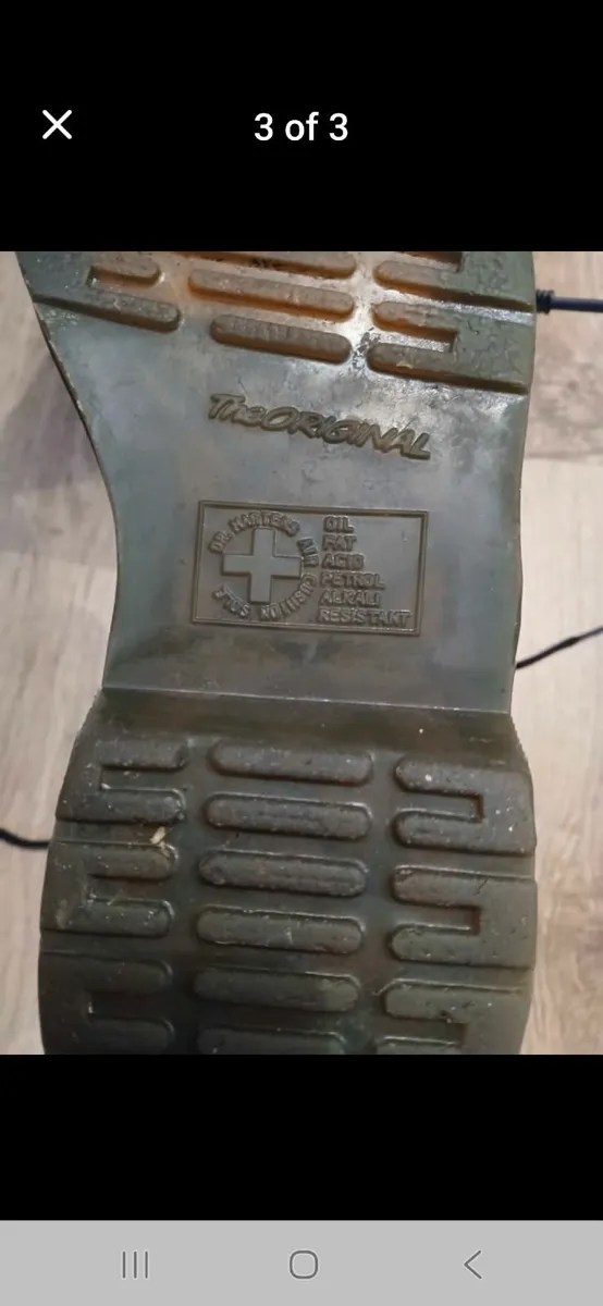 Ladies doc Martin boots - Image 2