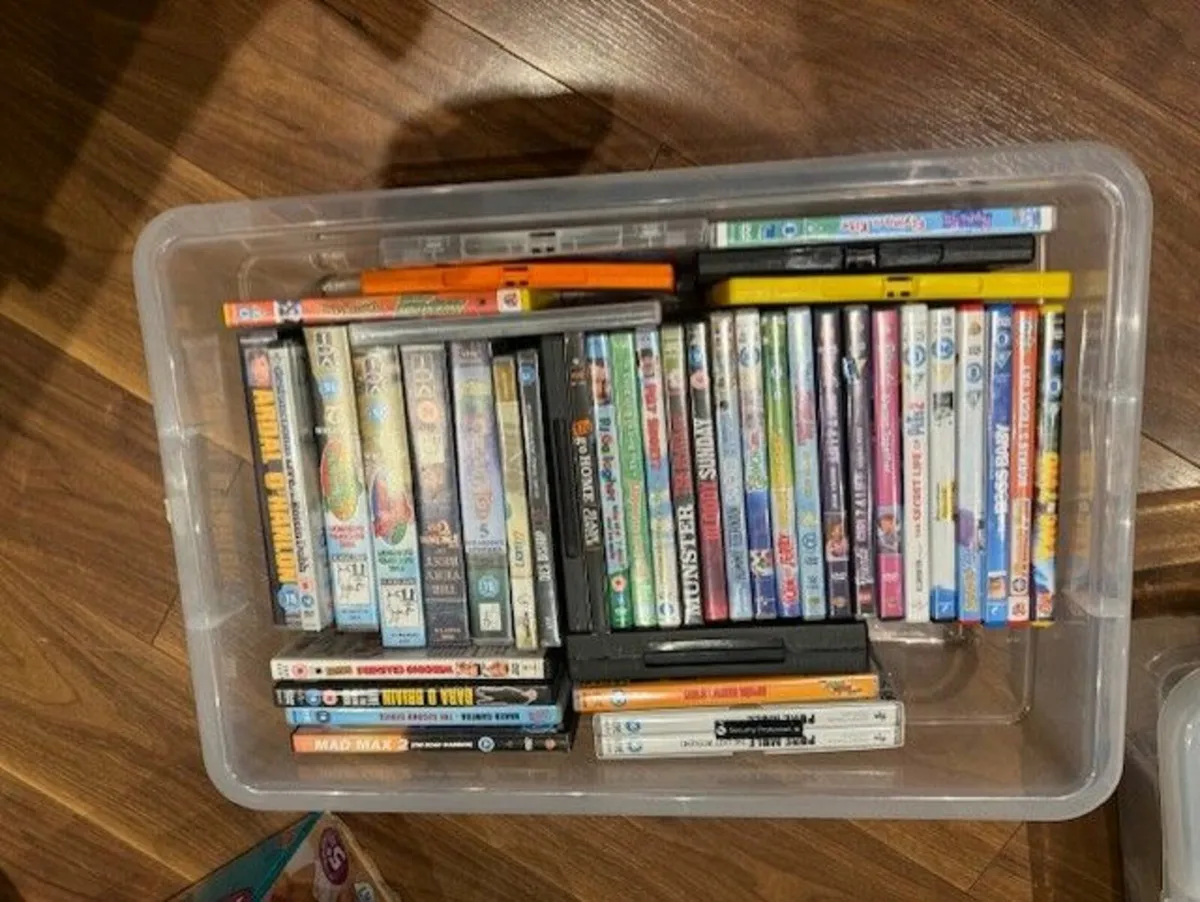 3 boxes of DVDs & CDs - Image 2