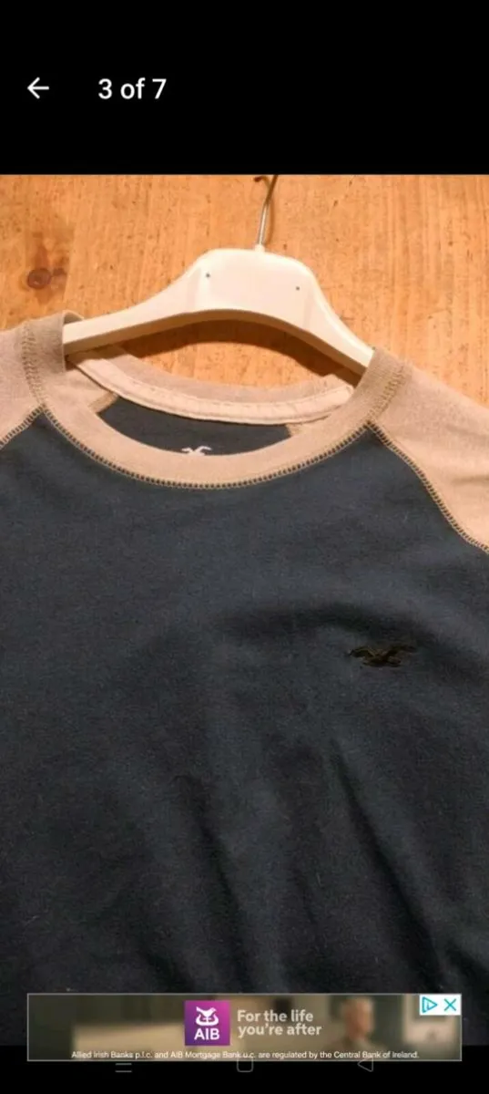 Size: Medium

2 Mens Hollister long sleeve tops, s - Image 3