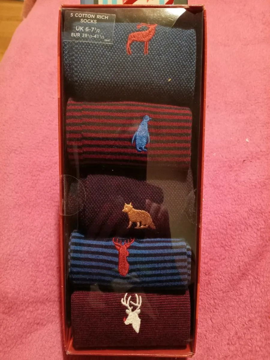 Mens Socks & Handkerchief Set - Image 1