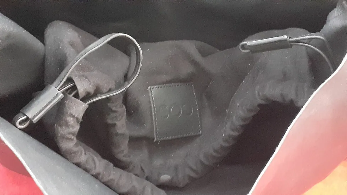 COS BLACK LEATHER  BAG - Image 2