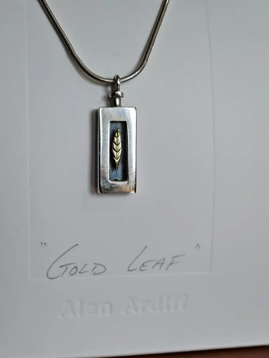 Alan Ardiff "Gold Leaf" Necklace - Image 1