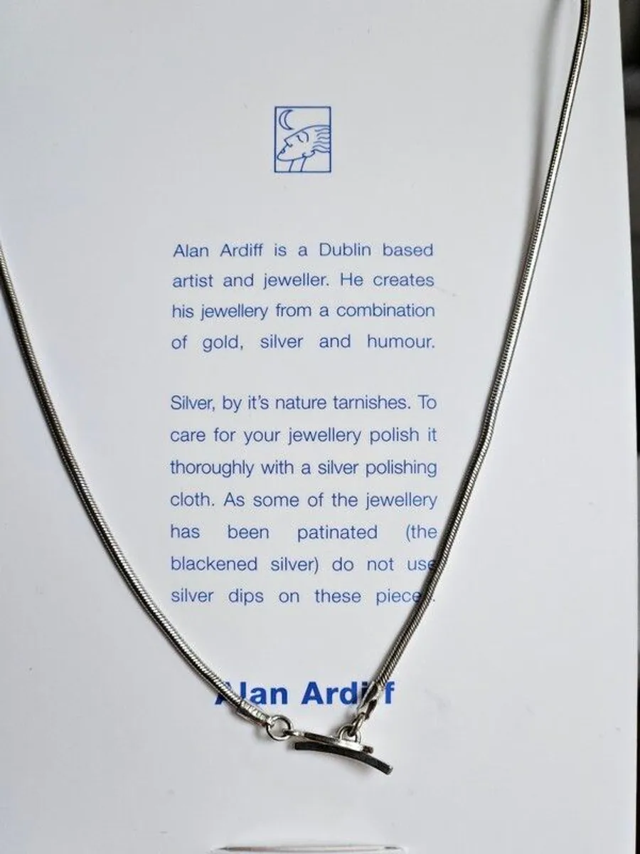 Alan Ardiff "Gold Leaf" Necklace - Image 4