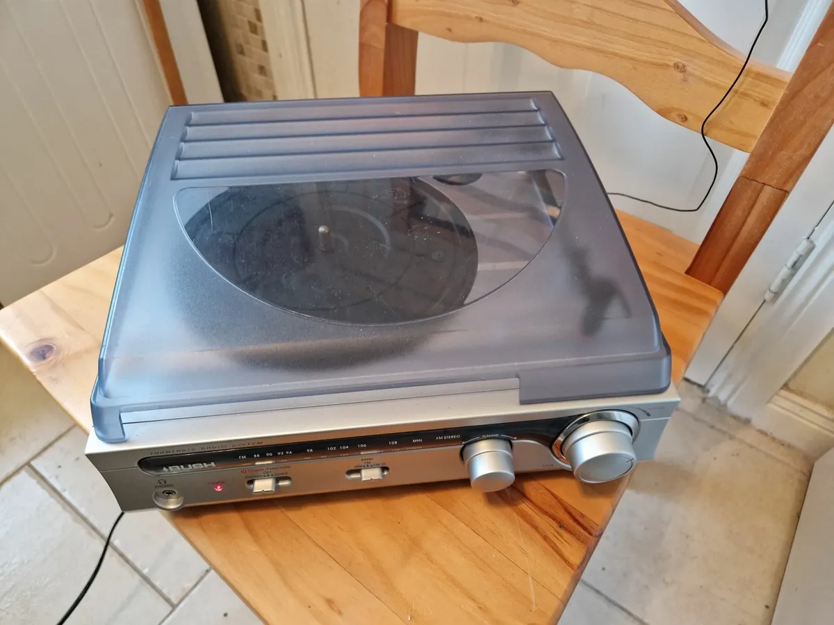 BUSH Turntable Record Player Stereo Radio System - Image 1