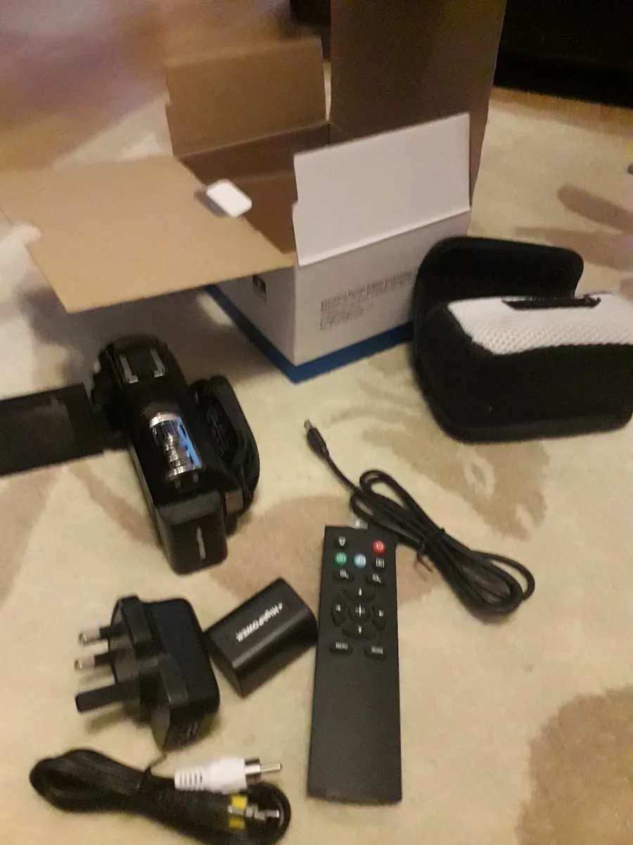 Sunscien Video Camera Camcorder, Full HD 1080P - Image 4