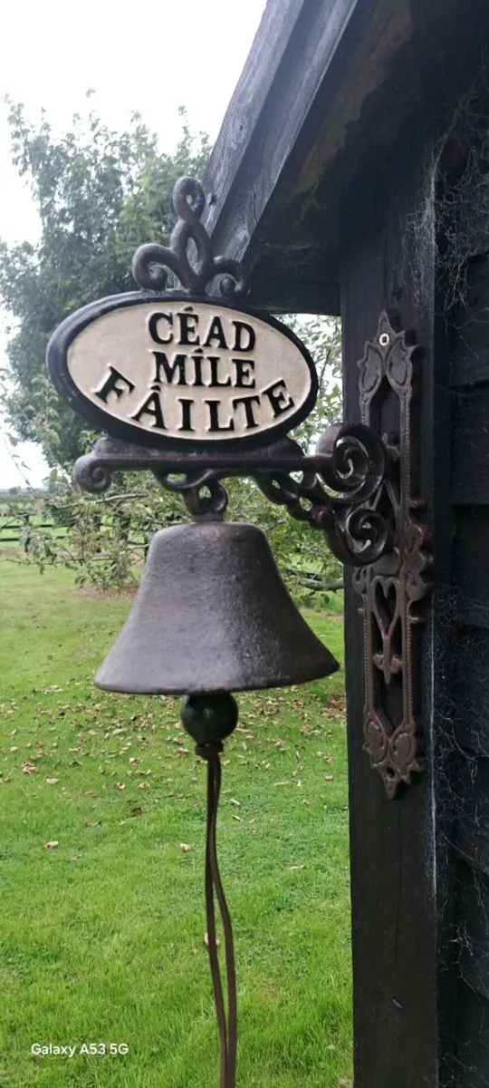 Cead mile falta cast iron bell - Image 1