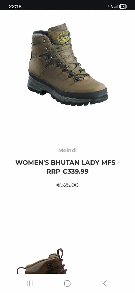 Meindl hiking boots - Image 1