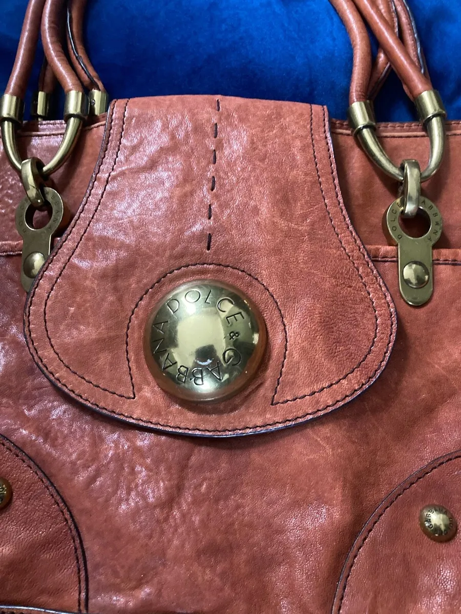 Vintage Leather Bag - Image 1